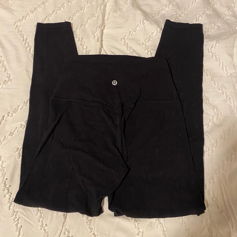 Black lululemon align legging - like new